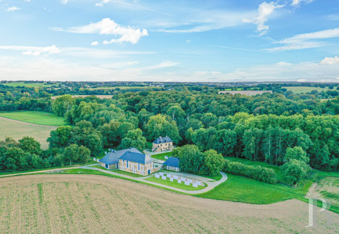 En Mayenne, au sud de Laval, un ancien établissement de blanchissage dans un domaine de 180 hectares - photo  n°25